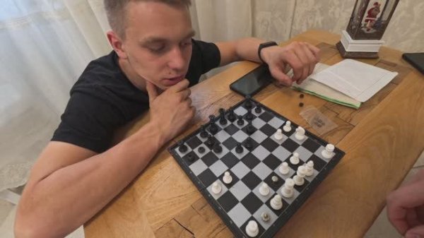 Играю в шахматы с братом