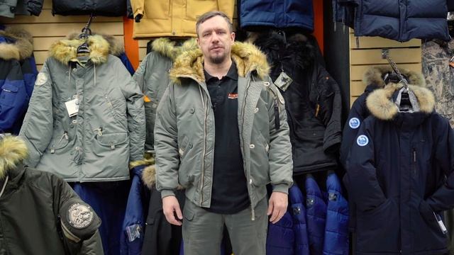 Куртка Nord Denali Military N2B V2 olive/olive укороченная смотреть онлайн