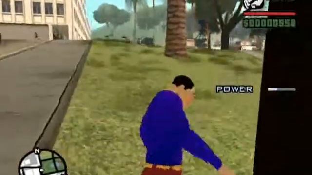 GTA San Andreas Superman Mod смотреть онлайн
