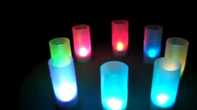 ¡¡¡Espectaculares Velas Led Ry