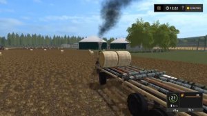 Farming Simulator 2017. НОВОСВЕТЛОВКА. Трактор ЮМЗ-6Л. Прицеп ПТС-12.