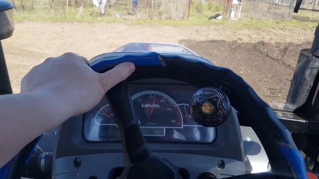 Фрезируем на Lovol 504