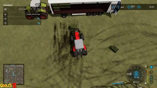 #22 Compro el mejor remolque para trasportar pales / FS 22 xbox one desde cero смотреть онлайн