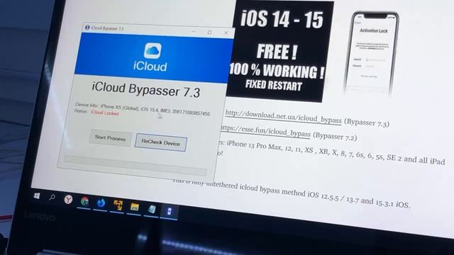 iCloud Bypass iOS 15.5 - 12.5.5 and other! All Devices! смотреть онлайн