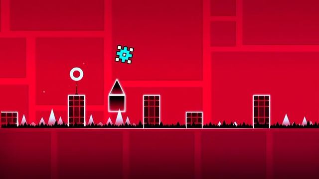 прохождение 4 уровня в Geometry Dash Lite смотреть онлайн
