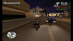 GTA San Andreas - Прохождение - Миссия 85 - Полицейские Байки
