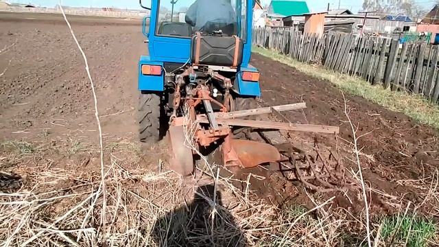 Тест,настройка плуга ПЛН-1-35. смотреть онлайн