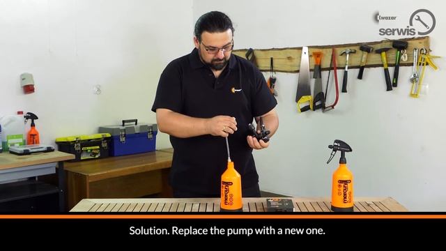 Kwazar service I Mercury Super 360 I Sprayer does not spray смотреть онлайн