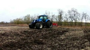 NEW HOLLAND T8.390! ГЛУБОКОРЫХЛЕНИЕ!