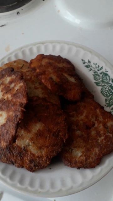 картофено мясные  котлеты