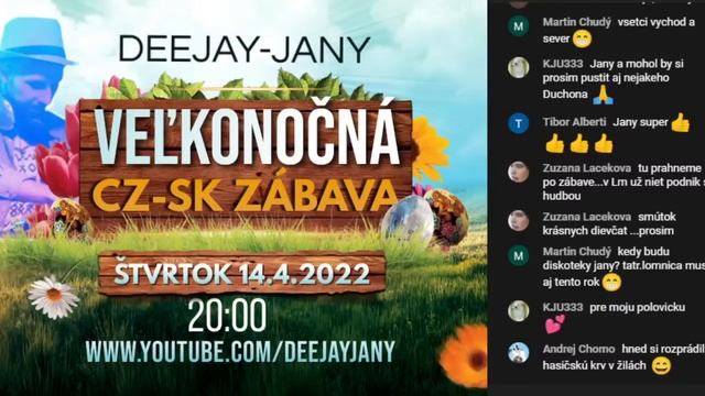 CZ-SK Veľkonočná zábava - PART2 by Deejay-jany (14.4.2022) смотреть онлайн