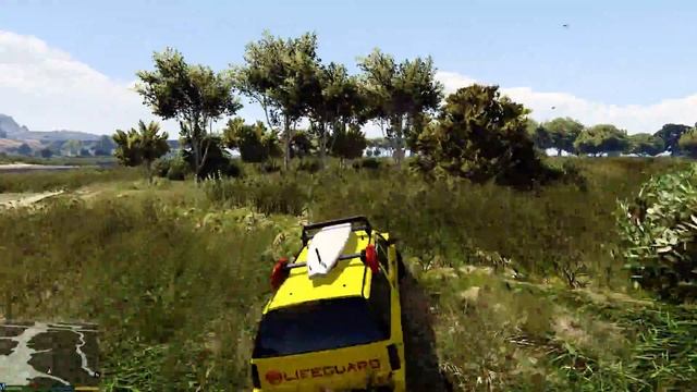 GTA 5 PC Life Guard 4x4 Truck Mudding And Off Road GTX 980 1080p HD смотреть онлайн