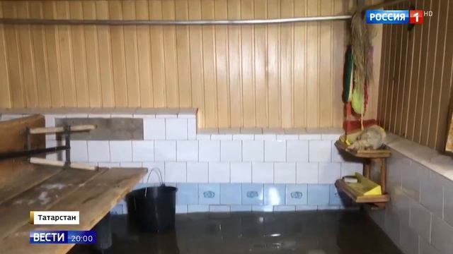 ТК Россия1. Вести. 27.03 О паводковой обстановке в Татарстане