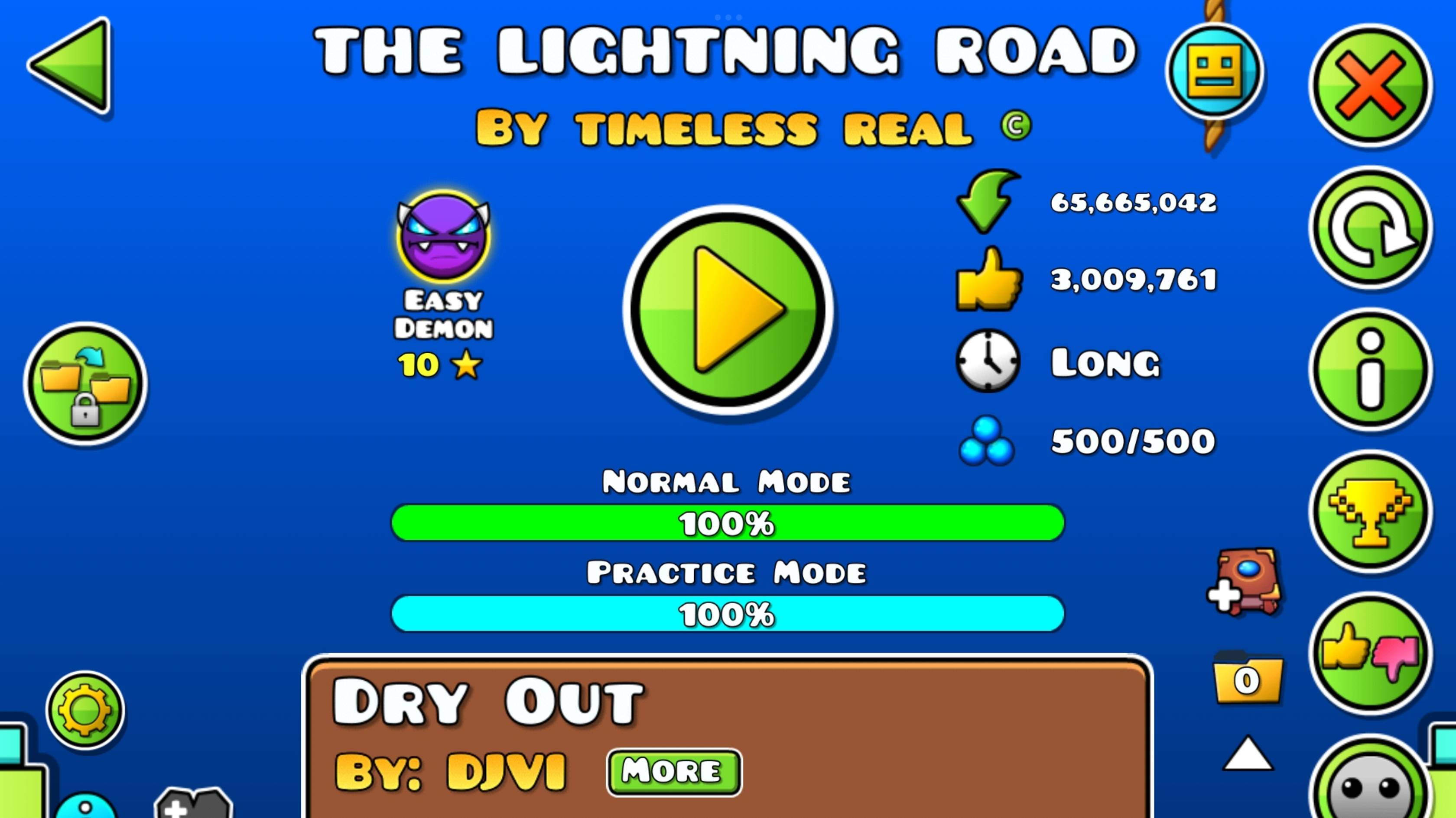 «The Lightning Road» By TIMELESS REAL | EASY DEMON