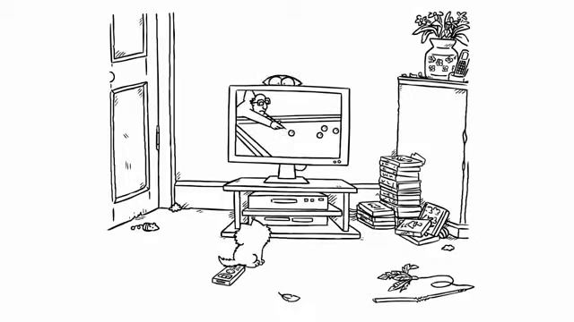 Novyj zabavnyj mul'tik pro kota Sajmona Screen Grab 360 смотреть онлайн