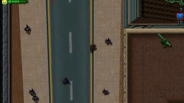GTA2 - Job #18 SWAT Van Swipe! смотреть онлайн