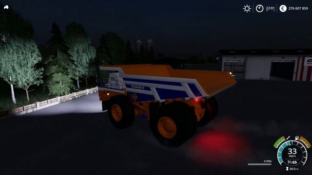 Карьерный самосвал Белаз 75601 для фарминг симулятор 2019 смотреть онлайн