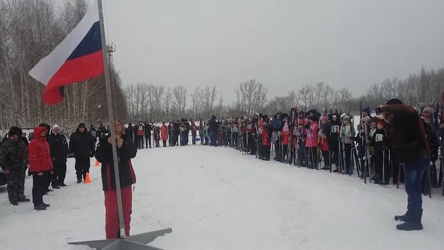 Лыжня 2018 в с.Хлевное смотреть онлайн