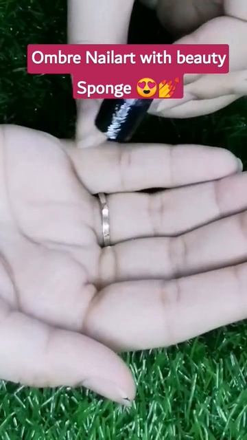 Spooky Ombre Nailart With Beauty Sponge Shorts😍💅#shorts#youtube#youtubeshorts#nailart#viral#video#y