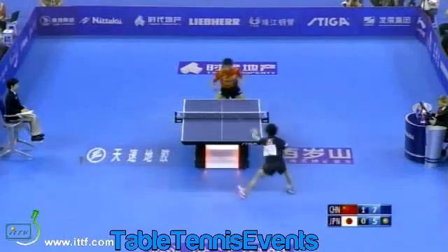 Zhang Jike Vs Koki Niwa: 1/2 Final [World Team Classic 2013]