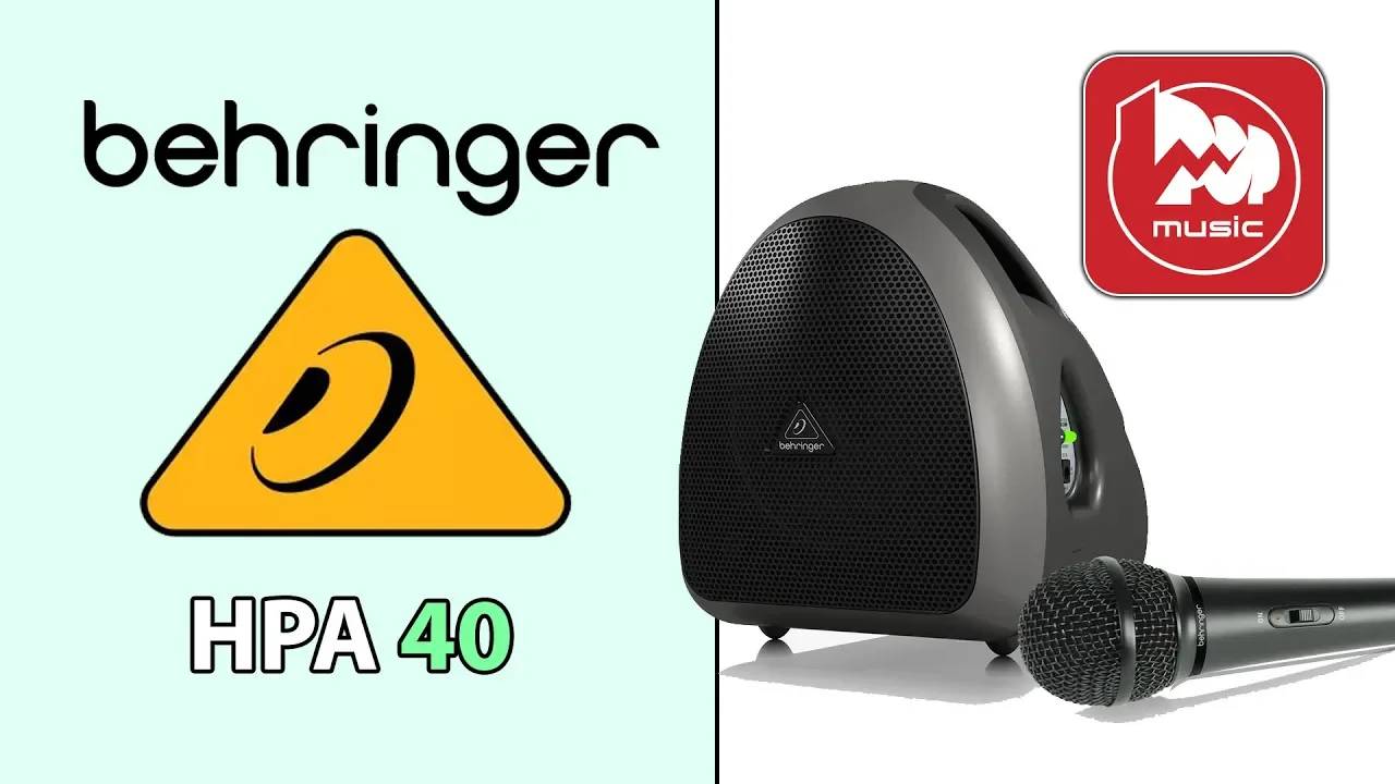 Портативная система звукоусиления BEHRINGER EUROPORT HPA40