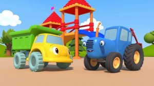 Синий Трактор 3D - НОВЫЕ СЕРИИ! - Запахи и Жирные тени - Мультики для малышей