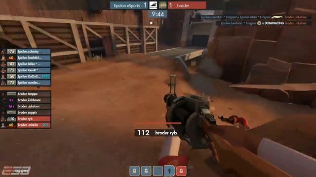 ESA Ozone Open Cup #3 - Grand Finals: Epsilon vs. broder (Map 1) смотреть онлайн