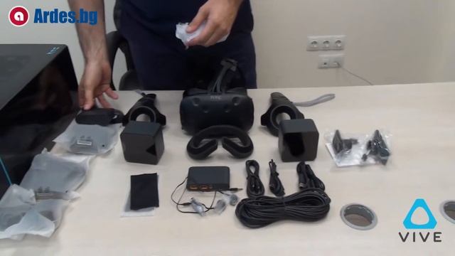 HTC VIVE - какво се крие в кутията? смотреть онлайн