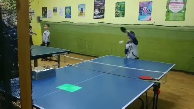 Настільний теніс, 1 рік занять. смотреть онлайн
