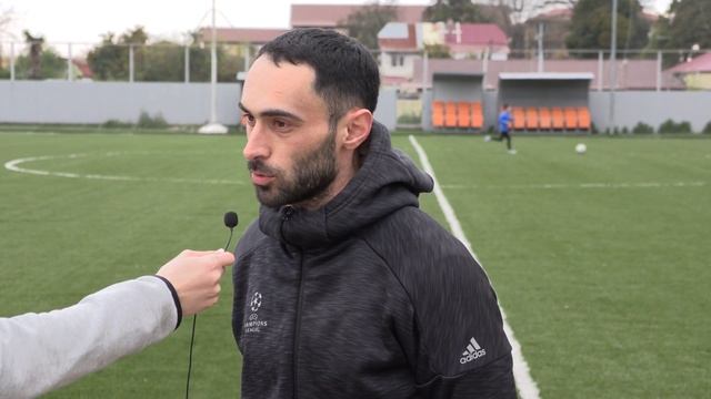 Интервью с Ираклием Герадзе, по итогам матча "Трактор" - "Медик" смотреть онлайн