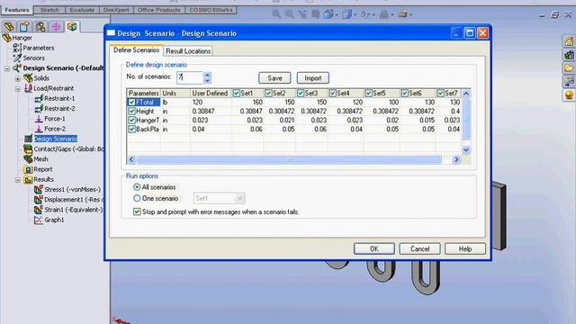 SolidWorks2008 COSMOSWorks Design Scenario смотреть онлайн
