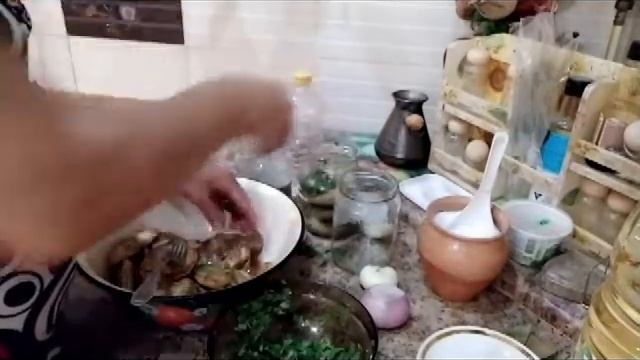Жареные баклажаны на зиму  ( Eggplant)