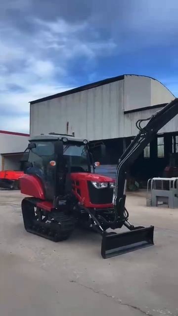 Chinese Factory Crawler Tractor 50HP for Farm смотреть онлайн