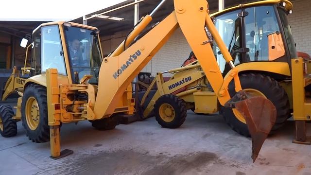 Komatsu WB97R2 retro смотреть онлайн