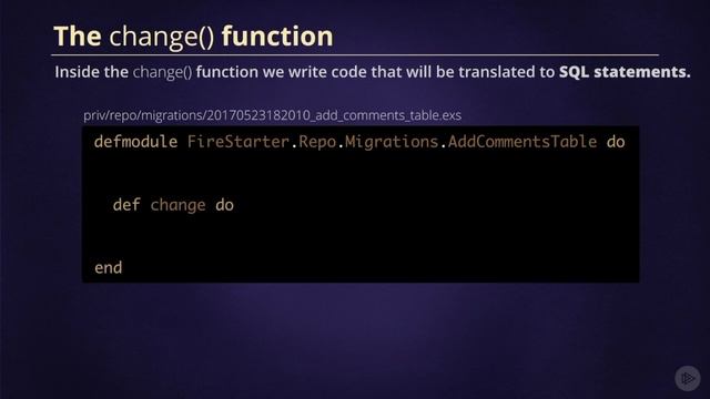 4.1 - Migrations & Associations -Creating a New Table