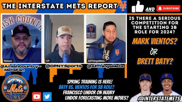 INTERSTATE METS REPORT Ep.41: Pitchers And Catchers!! #Mets | #LGM | #MLB | #MLBSpringTraining