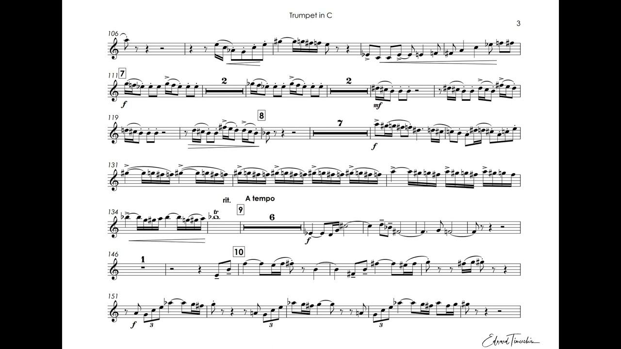 Leontchik, Svetlana - Trumpet Concerto - Anatoli Maximenko trumpet C смотреть онлайн