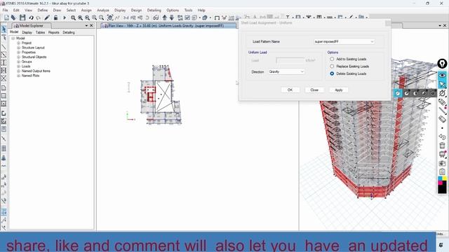 Complete Structural Design Of 20 Story Building Using ETABS With Eurocode & Ethiopian Code (part14)