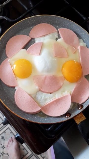 щекастая яичница ☺️