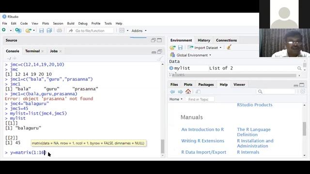 JMC- Hands on Training Programme in R software - Day 2 (12-07-2020) смотреть онлайн