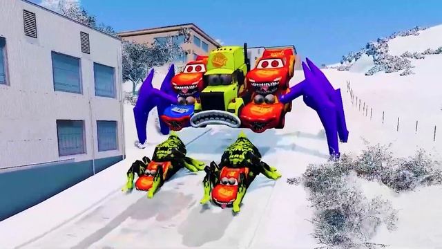 Epic Escape From The Lightning McQueen Crazy Eater - Coffin Dance Song (COVER)