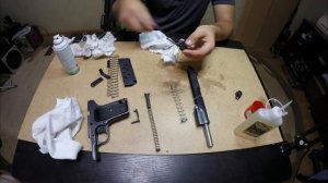 Охолощенный ТТ-33 ТТ-СХП - Разборка и чистка (TimeLapse)