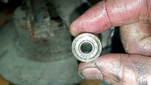 Как снять подшипник с вала , быстро