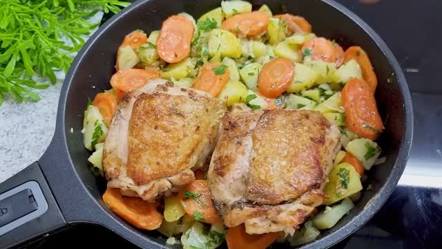 Хитрость, которая облегчила мне жизнь! Сытный обед или ужин для семьи быстро_ смотреть онлайн