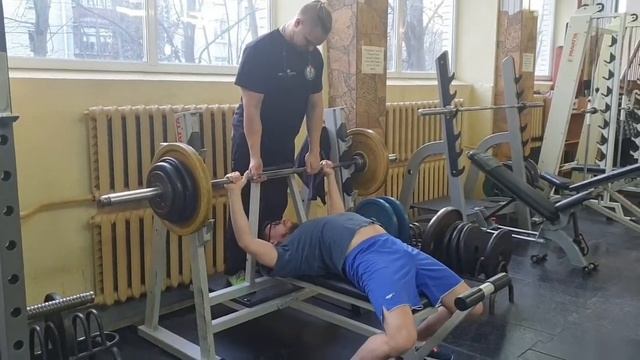 Жим лёжа 97,5 кг смотреть онлайн