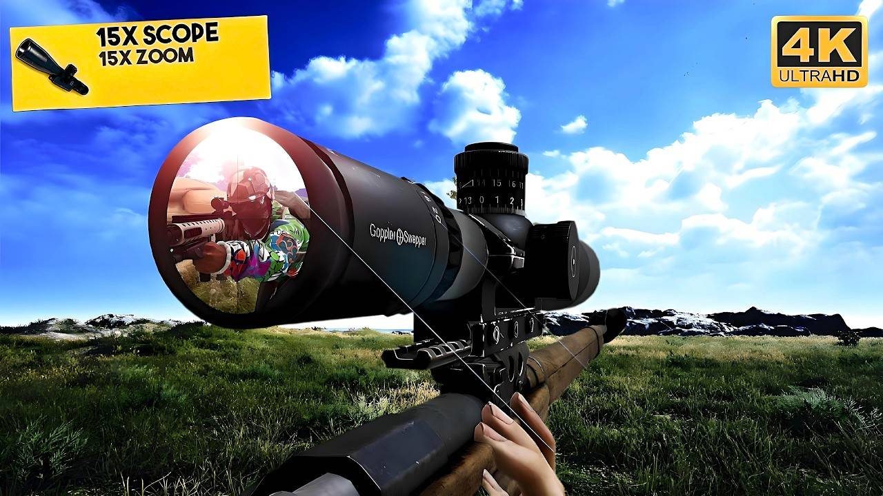 🟢PUBG PC ： ERANGLE AWM SOLO SNIPER GAMEPLAY (No Commentary) смотреть онлайн