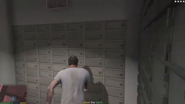 How I rob a Fleeca bank in GTA V смотреть онлайн