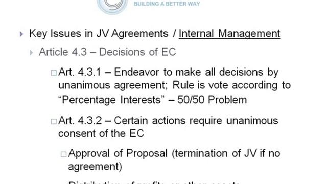Using ConsensusDocs 298: Joint Venture Agreement смотреть онлайн