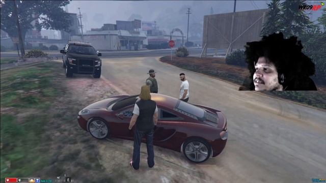 The Fence Hit Me Officer GTA RP смотреть онлайн