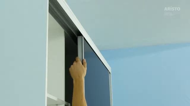 Установка доводчика в систему Nova с открытой верхней направляющей смотреть онлайн